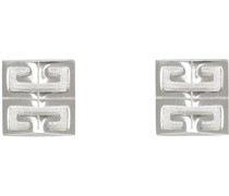 Silver 4G Earrings