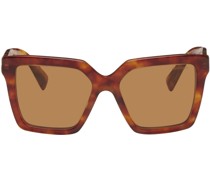 Tortoiseshell Oversized Square Sunglasses
