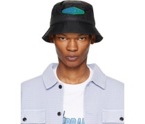 Black Fisheye Bucket Hat
