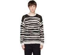 Black & White Striped Sweater