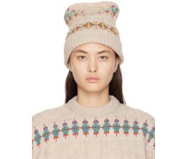 Beige Jack Beanie