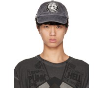 Gray Our Faith Patch Washed Cap