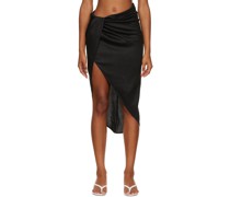 Black Paita Midi Skirt