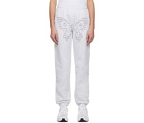 Gray Butterfly Lounge Pants