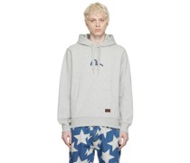 Gray Cotton Hoodie