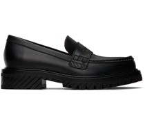 Black Military Loafers