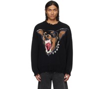 Black Angry Chihuahua Sweater