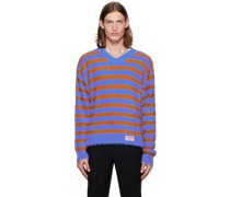 Blue Hairy Sweater