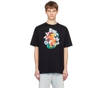 Black Psychedelic T-Shirt