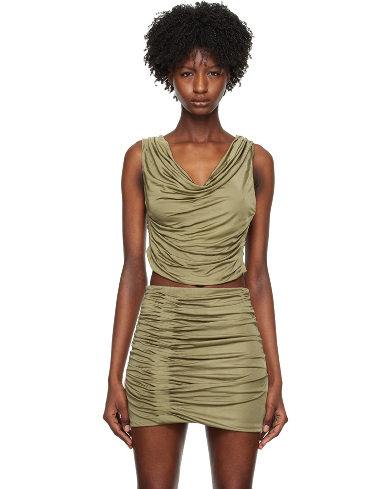 GAUGE81 Damen Khaki Juara Tank Top