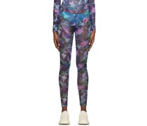 Blue Print Leggings