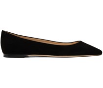 Black Romy Ballerina Flats