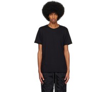 Black Raw Edges T-Shirt