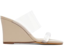 Beige Olympia Heeled Sandals