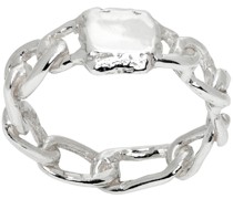 Silver Bardo Link Ring