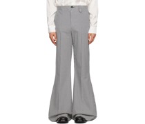 Navy & White Mega Trousers