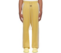 Yellow Relaxed-Fit Sweatpants