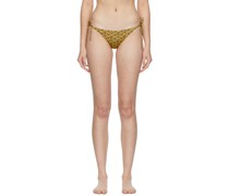 Yellow Monogram Bikini Bottom
