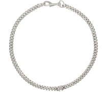 Silver Thin Link Chain Necklace