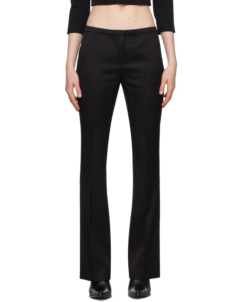 Acne Studios Damen Black Tailored Trousers