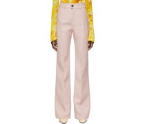 Double Face Wool Trousers