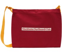 Red Print Crossbody Bag