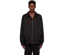 Black & Brown Giran Jacket