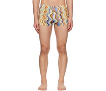 Multicolor Le Raphia 'Le Short De Bain' Swim Shorts