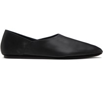 Black Pointed Slippers