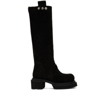 Black Pull On Bogun Boots