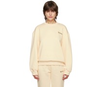 Yellow Oversized Sweatshirt