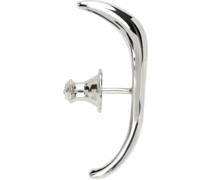 Silver Vero Staple Single Earring