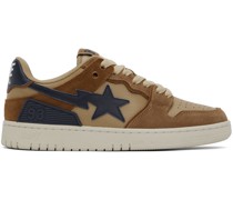 Brown & Navy SK8 Sta #4 Sneakers