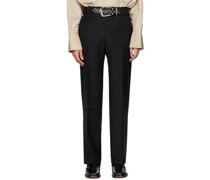 SSENSE Exclusive Black Graduation Trousers