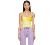 Yellow Patch Tank Top