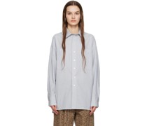 Blue Pinstripe Shirt