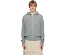 Gray Jordan Barrett Edition Zipped Hoodie