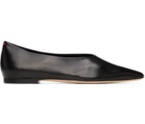 Black Octavia Ballerina Flats