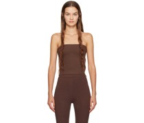Brown Convertible Tube Top