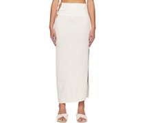 White Bertoia Maxi Skirt