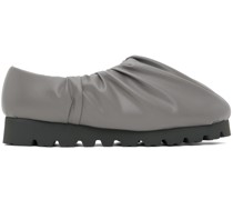 Gray Camp Loafers