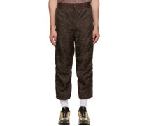 Brown Puff Trousers