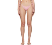 Pink Barocco Bikini Bottom
