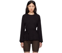 Black Shaw Long Sleeve T-Shirt