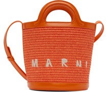 Orange Small Tropicalia Bucket Bag