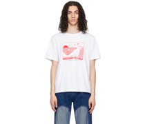 White 'Welcum To Italy' T-Shirt