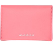 Pink Folded Card Holder
