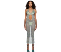 Multicolor Long Pullaway Jelly Dress