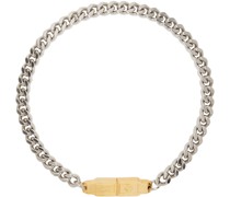 Silver & Gold USB Necklace