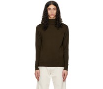 Khaki Long Sleeve Turtleneck